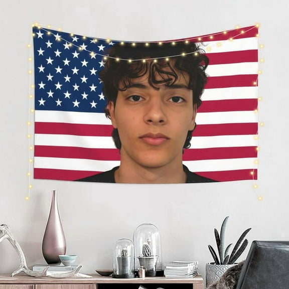 Hamzah and Martin wall Flag Tapestry Poster for College Dorm Cave Bedroom Living Room Office Home Party Decoration Gift