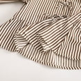 thumbnail image 4 of mgoYE Girl's 2 Piece Fall Winter Outfits Bow Striped Long Sleeve Top and Wide Leg Pants Cute Clothing Sets(Coffee,9-10 Years), 4 of 8