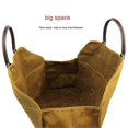 thumbnail image 3 of Canvas Log Carrier Bag,durable Wood Tote,fireplace Stove Accessories,firewood Holder With Handles F, 3 of 4