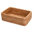 thumbnail image 2 of Cesta de almacenamiento de ratán mesa de centro de escritorio cesta de almacenamiento de frutas juguetes aperitivos y varios número chino 25x17x8 ANGGREK  Otros, 2 of 8