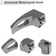 thumbnail image 5 of Gancho Colgante para Motocicleta Ranura Rectangular Soporte para Casco de Motocicleta Equipaje Tono Titanio Longitud 61mm, 5 of 7