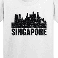 thumbnail image 4 of Inktastic Singapore City Skyline with Grunge Youth T-Shirt, 4 of 5