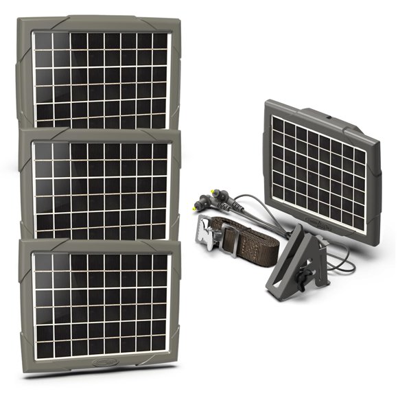Banco de energía solar Cuddeback Super, paquete de 4, 27 x 21 x 4 cm