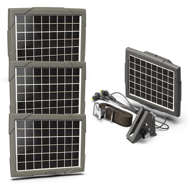Banco de energía solar Cuddeback Super, paquete de 4, 27 x 21 x 4 cm