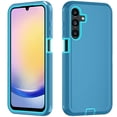 thumbnail image 2 of Xilaimitoo Compatible for Galaxy A16 5G Phone Case: Samsung Galaxy A16 5G 3 in 1 Full Body Shockproof, Heavy Duty Protection for A 16 5G, Teal, 2 of 7