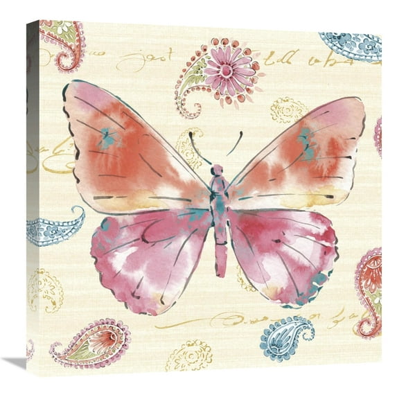 Global Gallery's 'Happy Gypsy VI' By Pela Stretched Canvas Wall Art
