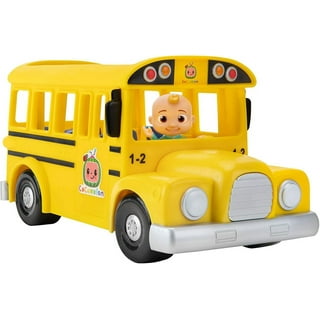 fisca Intellectual Musical School Bus, Learning Educational Toys for Baby &  Toddler, Electronic Car with Lights for 1 2 3 Year Old Boys and Girls