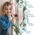 thumbnail image 3 of Blackout Kids Curtains,Pioneer Flower Childrens Insulated Curtains Set Of 2,Bedroom Essentials,Toddler Room Decor 42x54in(106x137cm), 3 of 4