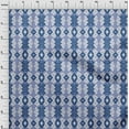 thumbnail image 3 of oneOone Georgette Viscose Fabric Diamond & Swirl Ikat Print Sewing Fabric BTY 42 Inch Wide, 3 of 4