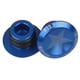 thumbnail image 1 of Paquete de 2 tapones de extremo de barra de manillar de bicicleta , piezas de bicicleta para accesorios de ciclismo de carretera de montaña, fácil Azul Baoblaze Tapones de manillar de bicicleta, 1 of 6