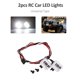 thumbnail image 4 of Decretación 2pcs Kit de Luz Led de Automóvil RC Con Pantalla de Lámpara Luces Blancas 5.5-11V RC Decoración LED Comunes Accesorios RC RC, 4 of 7