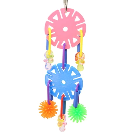 3670 Spikey Snowflake Bird Toy