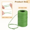thumbnail image 3 of Hilo de Rafias Uxcell para Ganchillo, Cinta de Papel de Rafias de 131 Yardas y 1.5mm para Manualidades de Bricolaje [Verde], 3 of 6