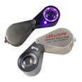 thumbnail image 1 of Lupa de joyería 10/20/30x, luz led UV 21mm, lente triplete acromática, cristal óptico kaili Sencillez, 1 of 2
