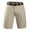 Beige, variant on YYDGH Men's Shorts Summer Solid Color Slim Fit Flat Front Walk Chino Shorts