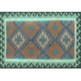 thumbnail image 1 of Ahgly Company Indoor Rectangle Oriental Light Blue Traditional Area Rugs, 8' x 12', 1 of 4