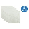 12x12 Nexus (5 Cartons-100 Tiles) Classic White Grey Veins Self Adhesive Vinyl Floor Tile-100 sq. ft.