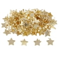 thumbnail image 4 of 100 piezas de clavos de estrella, sujetadores de papel, adorno de álbum de recortes para decoración de papel, 14 mm dorado perfecl Sujetadores de metal Sujetadores de papel, 4 of 7
