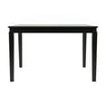 thumbnail image 5 of Emma + Oliver 47" Rectangle Wooden Dining Table for 4 in Black, 5 of 9