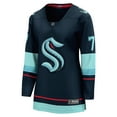 thumbnail image 2 of Women's Fanatics Jordan Eberle Navy Seattle Kraken Home Breakaway Player Jersey, 2 of 3