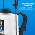 HART 20Volt 4 Gallon Chemical Sprayer Kit, (1) 2.0Ah LithiumIon