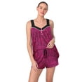 thumbnail image 5 of Aria Women’s Knit Built-up Tank and Shorty Knit Pajama Set, Sizes S-4X, 5 of 5