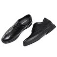 thumbnail image 4 of CMR CHAMARIPA Elevator Formal Shoes Men's Black Derby Elevator Shoes High Heel Men Dress Shoes 7CM / 2.76 Inches, 4 of 5