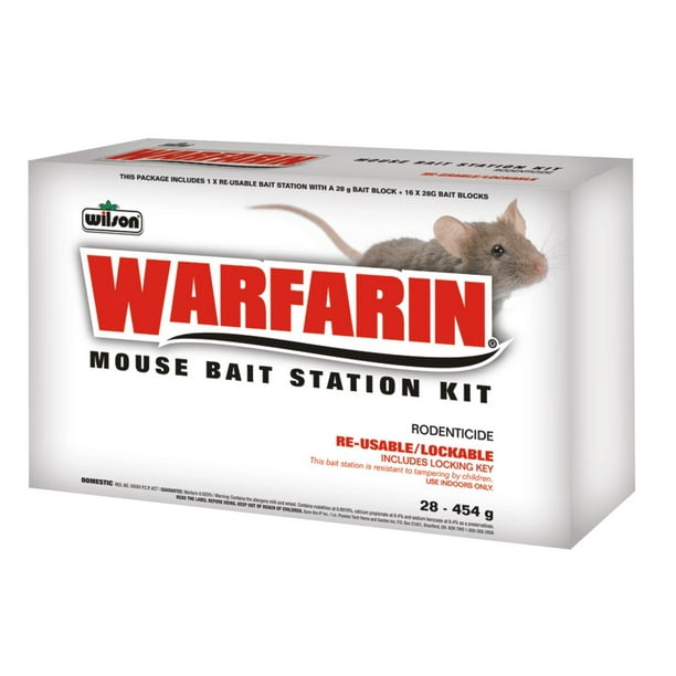MouseOUT Warfarin Block Kit - 16 x 28 g 