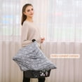 thumbnail image 4 of Vorkoi Car Seat Canopy Breastfeeding Cover - Multi Use Baby Stroller and Carseat Cover, Breastfeeding Covers, Boys and Girls Shower Gifts, 4 of 5