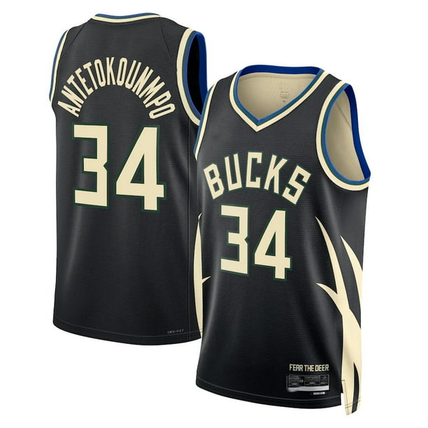 Giannis Antetokounmpo Milwaukee Blue Purple Black City Classic
