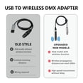 thumbnail image 3 of USB to Wireless DMX Transmitter Adapter for Stage Lighting Control, 3 of 8