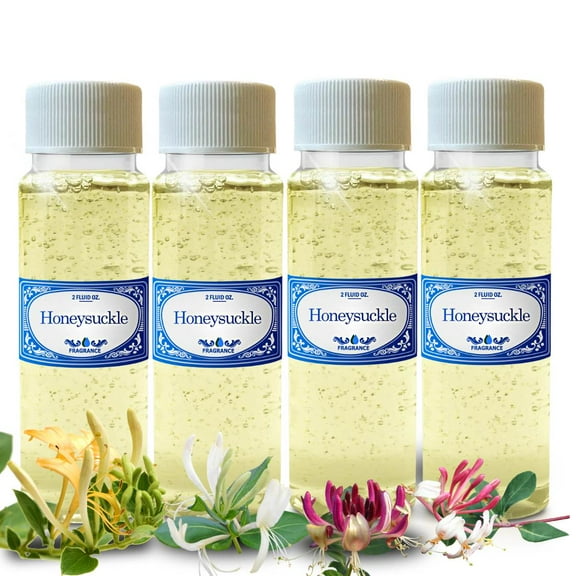 Honeysuckle Rainbow Vacuum Fragrances 4 Pack of  2.0 fl oz for Water Vacuums