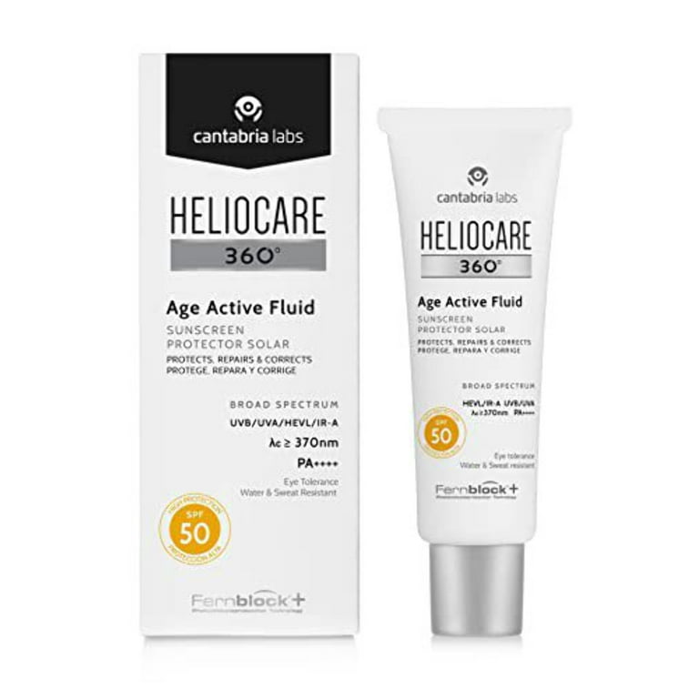 ヘリオケア　360° Age Active Fluid Heliocare 360° Age Active Fluid, SPF50 Sun Cream, Anti