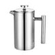 thumbnail image 5 of Cafetera de acero inoxidable para prensa francesa, resistente al calor, para espresso. 350 ml, 5 of 9