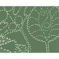 thumbnail image 2 of Simply Daisy 18" x 30" Dotted Leaves Floral Print Kitchen Towel, 2 of 2