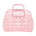 thumbnail image 2 of Bathroom Hollow Washing Storage Basket Removable Shower Basket Plastic Bath Basket Shopping Basket F, 2 of 5