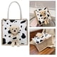 thumbnail image 5 of Fashion Handbag Tote with Bear Doll Durable Rope Handle Cute Canvas Large Capacity Portable Shoulder Bag for Women Ladies Student Talla única BLESIY Bolso lindo oso, 5 of 8