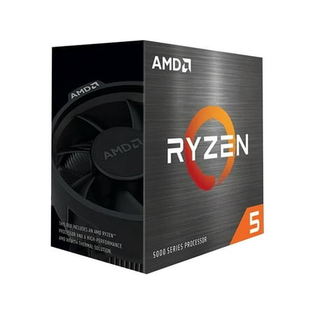 AMD Ryzen 5 5600X - Ryzen 5 5000 Series 6-Core 3.7 GHz Socket AM4 65W Desktop Processor - 100-000000065