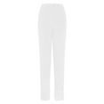 thumbnail image 3 of Besolor Fleece Fuzzy Pants for Women Cozy Warm Elastic Waist Soft Fall Winter Loungewear Trousers, 3 of 9
