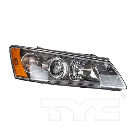 Carlights360 For 2006 2007 2008 Hyundai Sonata Headlight Assembly Passenger Side Right Dot Certified W Bulbs Replacement For Hy2503135 Walmart Com Walmart Com