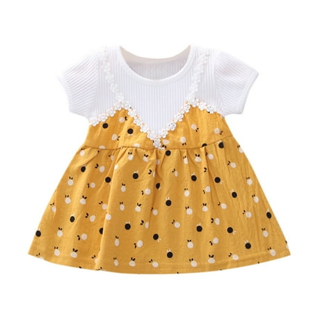 

TAIAOJING Girls Dress Traditional Robe Japanese Kids Toddler Kimono Baby Dress Clothes Outfit
