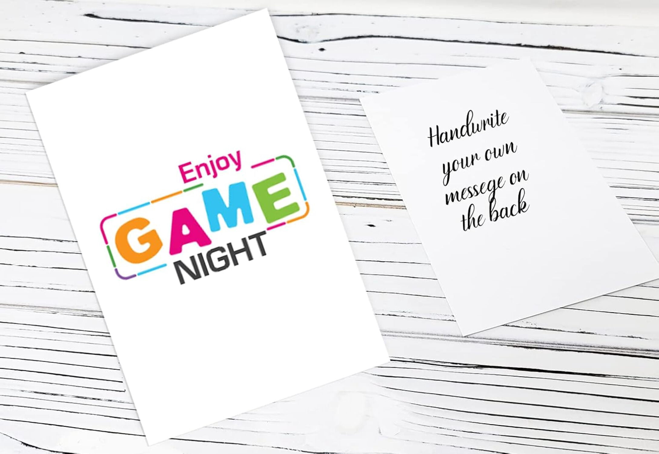 Beyond the Box Game Night Gift Box Playing Cards, Snacks, Candy for Family, Kids, Teens, Adults