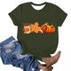 thumbnail image 3 of Camisetas de Manga Corta para las Mujeres, Lindo Pollo Granja Impresión Camiseta, Casual Mamá Tee Blusa Ligera, 3 of 3