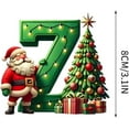 thumbnail image 3 of AUDeals 26 Christmas Letters Ornaments A to Z, Acrylic Alphabet Santa Initials for Christmas Tree Decor, Xmas Hanging Pendant for Home Party Mantel Decorations, 3 of 4