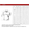 thumbnail image 5 of Summer 3d Impresión 47 Camiseta para Hombre Jersey Transpirable Al Aire Libre Sportwear (47 Xl) Blanco, 5 of 5
