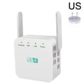 thumbnail image 1 of Wifi Repeater 2.4G Wifi Extender Amplificador de señal Diseño de antena dual Amplificador de señal inalámbrica, Enchufe de EE. UU., Blanco 300M Methold EL4481-02B, 1 of 2