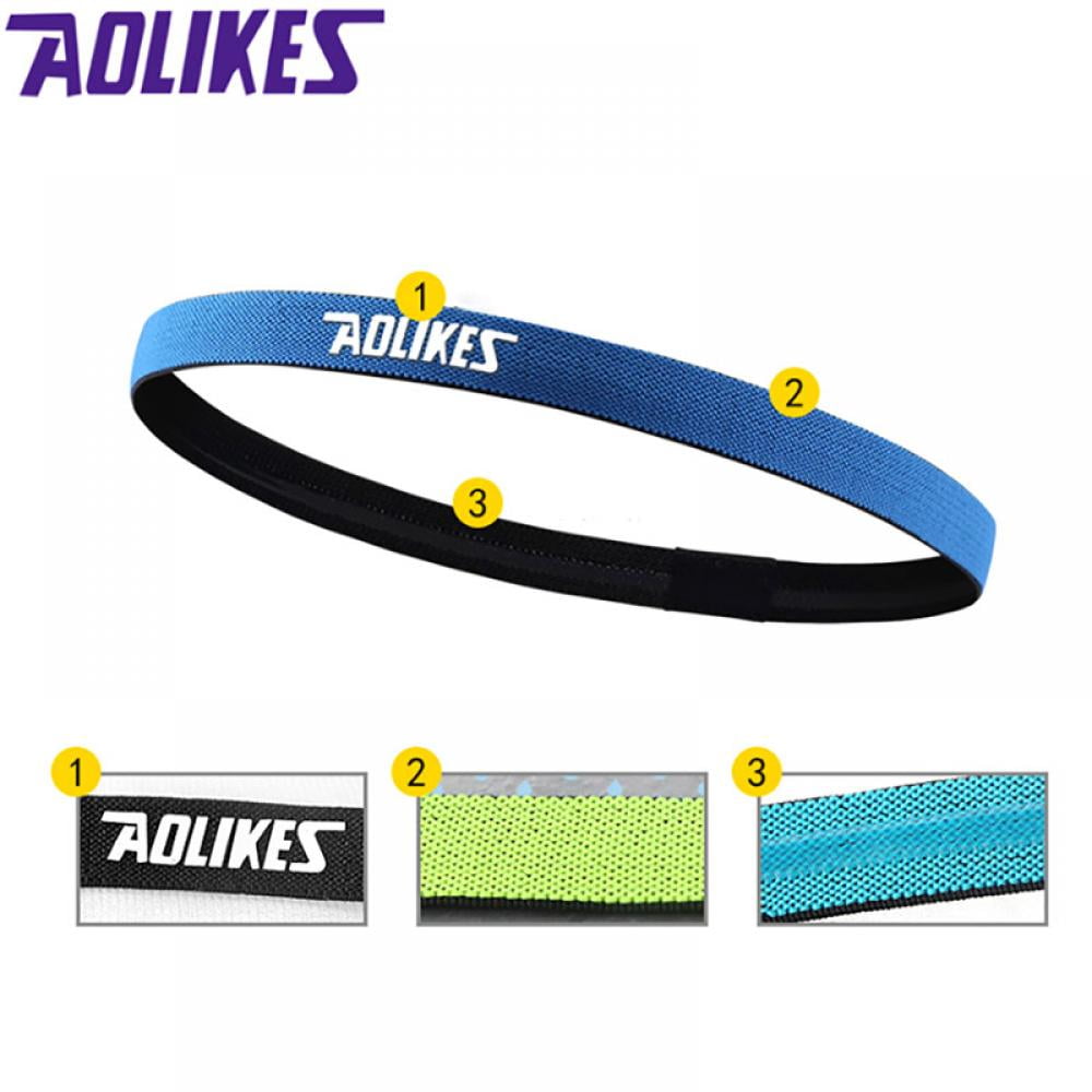 Proberos Head Band for Women Men, Premium Headband Sports Sweat Band,  Elastic Non Slip Hair Band for Running Sports Travel Fitness Riding (Pack  of 5) at Rs 595.00, Gurugram