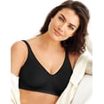 thumbnail image 3 of Bali BLACK Comfort Revolution ComfortFlex Fit Wirefree Bra, US Large, NWOT, 3 of 4