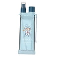 thumbnail image 2 of Botella de agua con pulverizador para vaso de agua, 510 ml, multiusos, reutilizable, para beber azul, 2 of 9