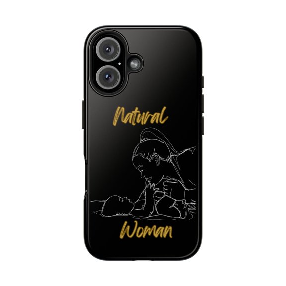 Natural Woman New Life (WL)Tough Phone Cases BLACK